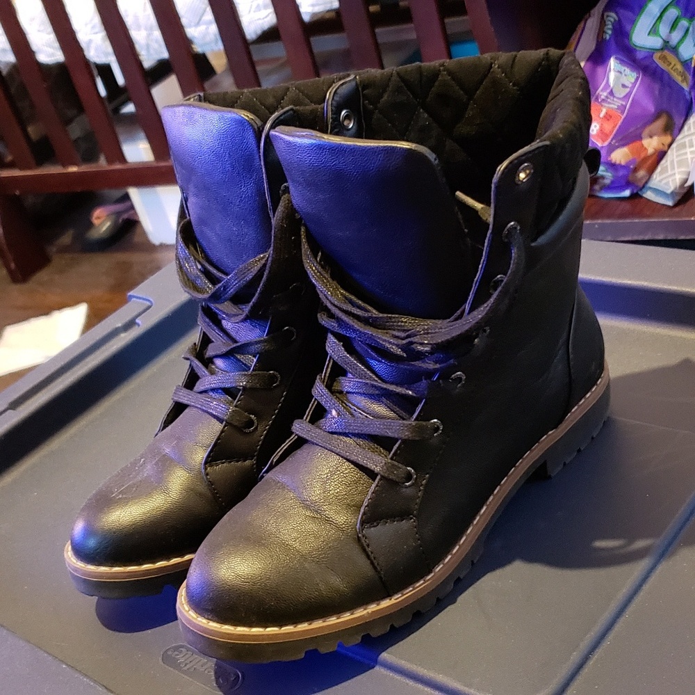 Leather Nautica Boots